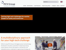 Tablet Screenshot of pcvgroup.com